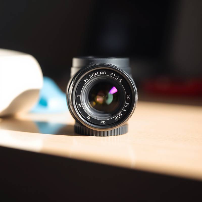 A Sigma 50mm f/1.4 DG HSM Art lens, ideal for portraits and available for rent.